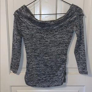 IZ Beyer Off Shoulder Sweater